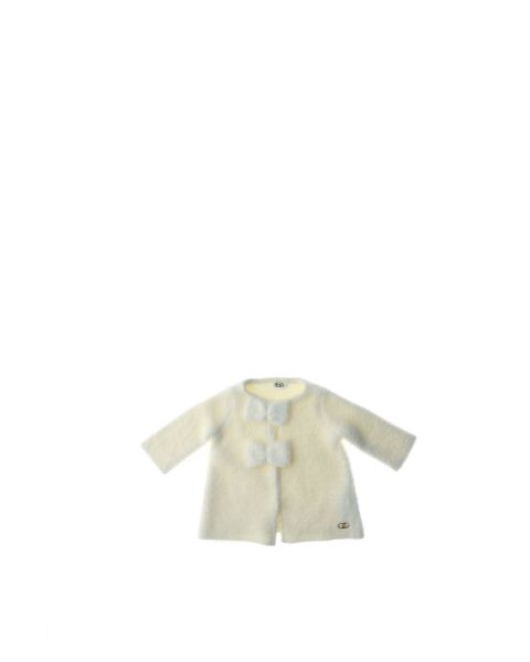 Cardigan girocollo