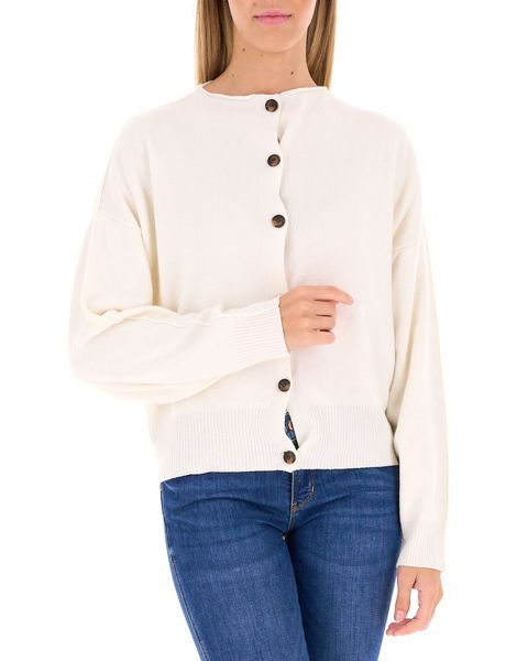 Cardigan con bottoni