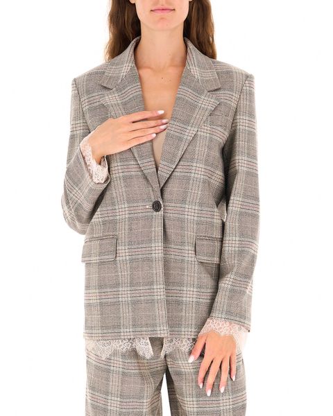Blazer con pizzo