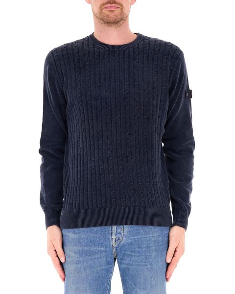 Maglione a trecce
