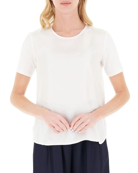 Blusa misto seta