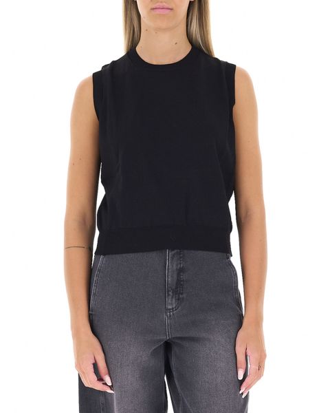 Gilet misto viscosa