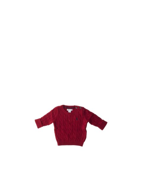 Maglione a trecce