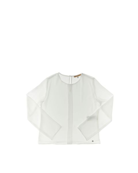 Blusa maniche lunghe