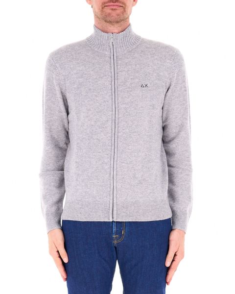 Cardigan con zip