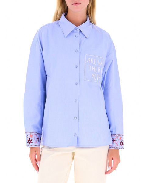Camicia con ricami