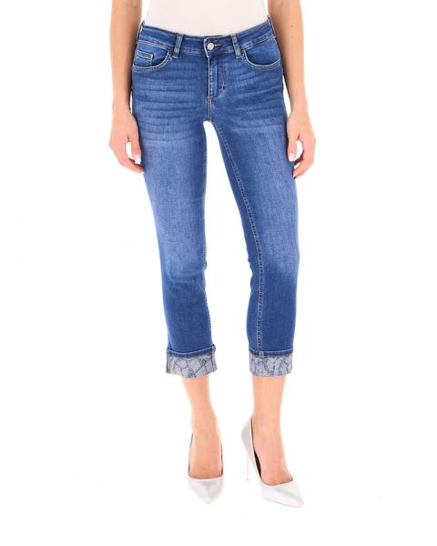 Jeans con strass