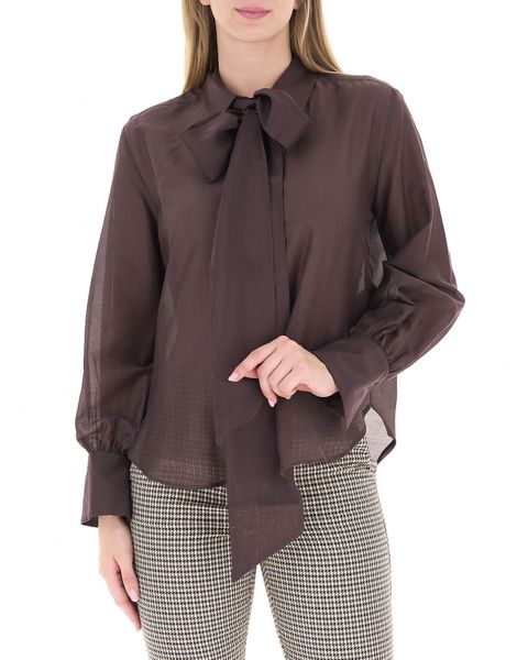 Blusa misto seta