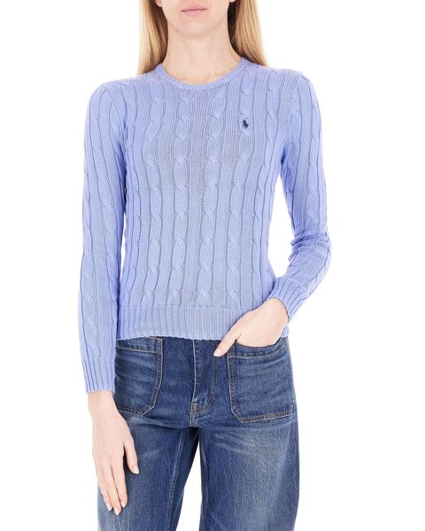 Maglione a trecce