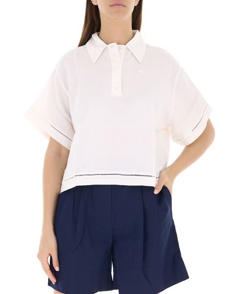 Polo con inserti