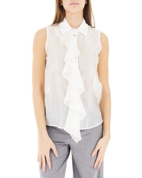 Camicia con volants