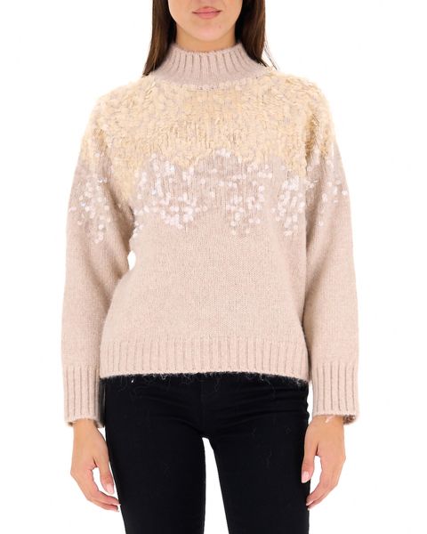 Maglione con paillettes