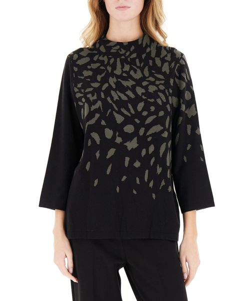 Maglione misto viscosa
