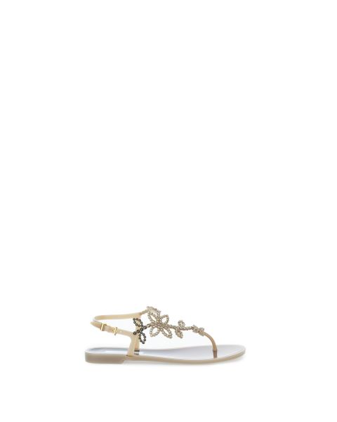 Sandali infradito con Swarovski