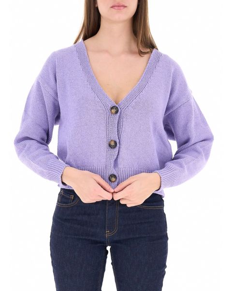 Cardigan scollo a V