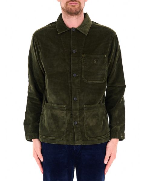 Giacca overshirt in velluto