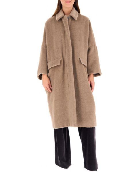 Cappotto misto alpaca
