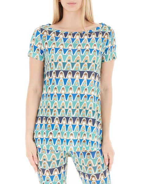 T-shirt in viscosa