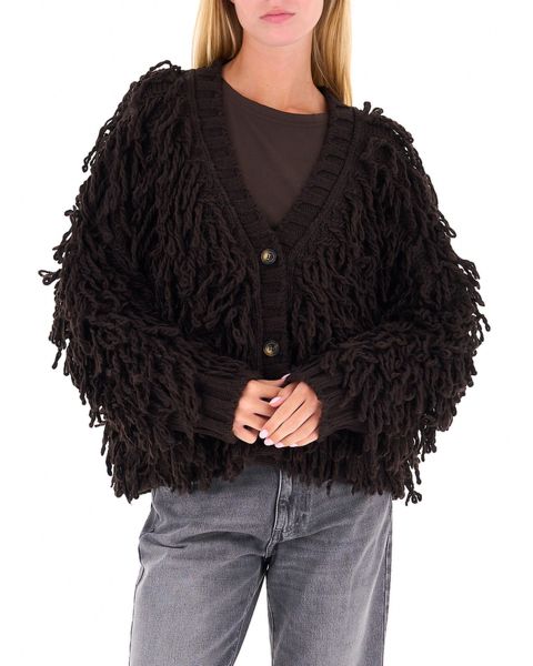 Cardigan scollo a V