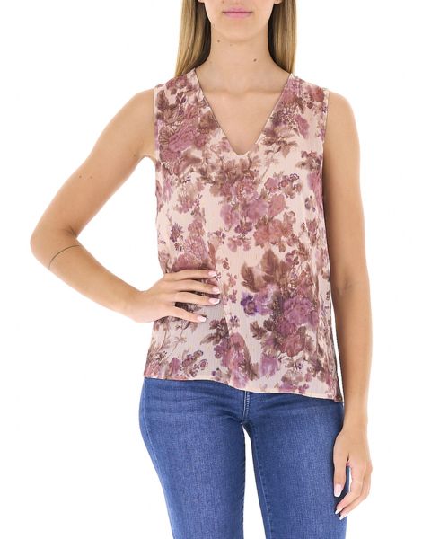Blusa smanicata