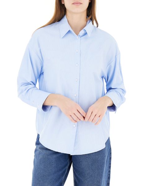 Camicia misto cotone