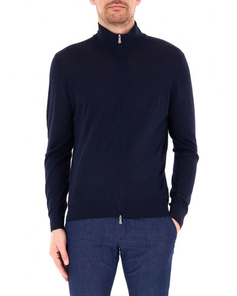 Cardigan con zip
