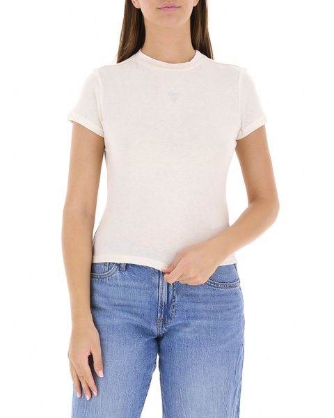T-shirt con strass