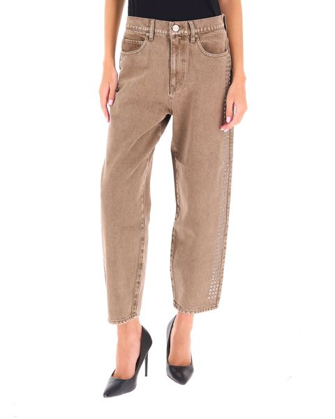 Jeans con inserti