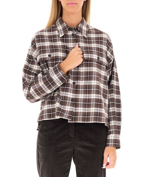 Camicia misto lana