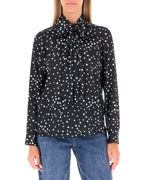 Blusa maniche lunghe
