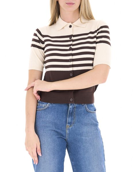 Cardigan maniche corte