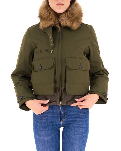 Best Cotton Faux Fur Bomber
