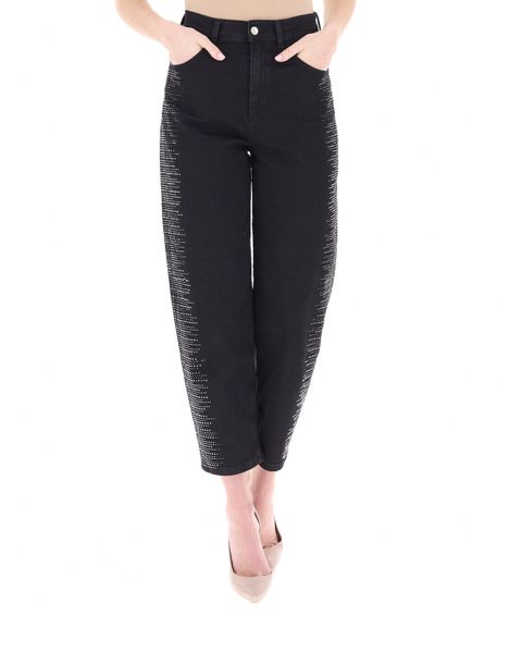 Jeans con strass