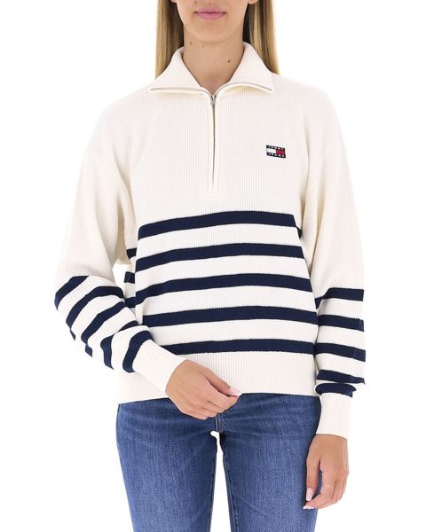 Maglione mezza zip