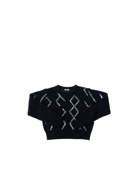 Maglione misto lana