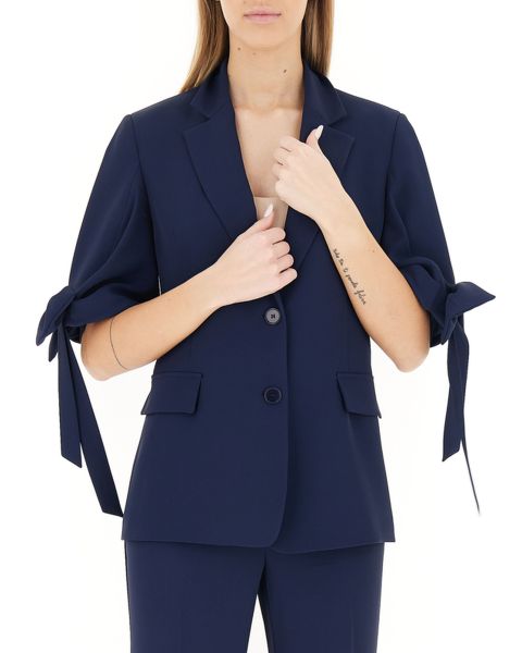 Blazer con fiocchi