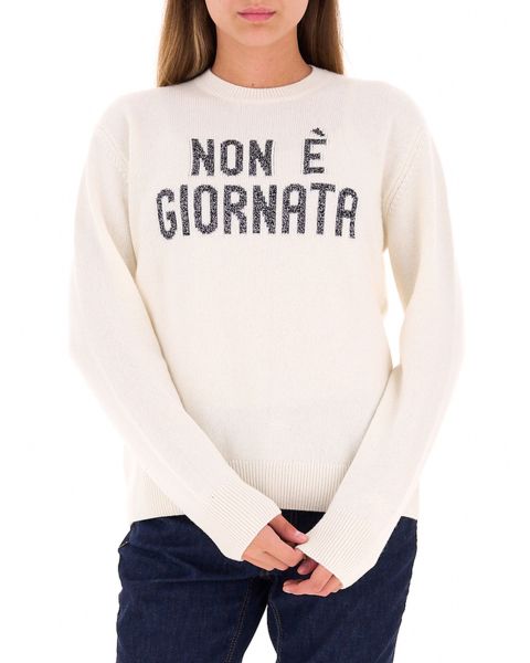 Maglione misto lana