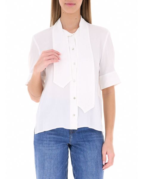 Camicia misto seta