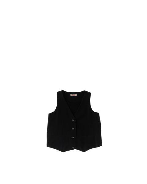 Gilet con bottoni