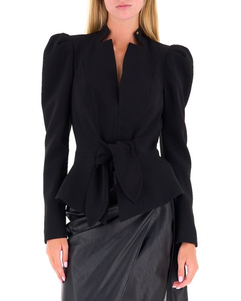 Blazer con fiocco