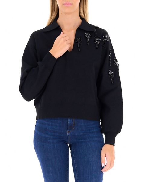 Maglia con applicazioni