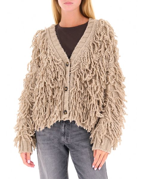 Cardigan scollo a V