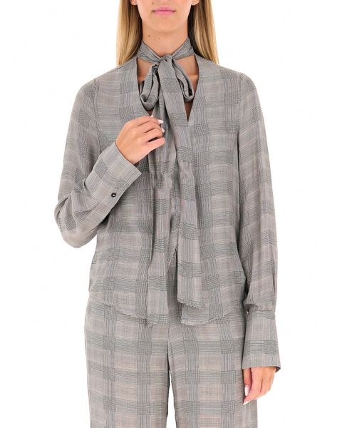 Blusa con fiocco