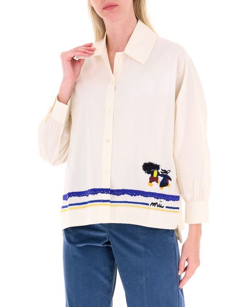 Camicia con inserti