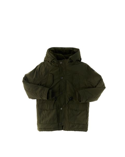 Parka con cappuccio