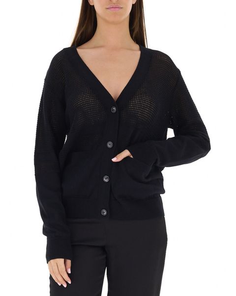 Cardigan traforato