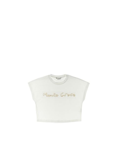 T-shirt con scritta