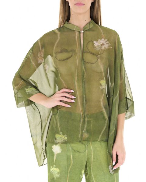 Blusa maniche a 3/4