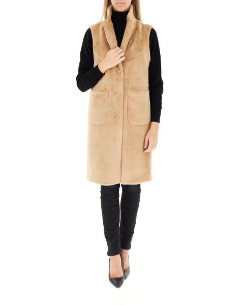 Gilet in finta pelliccia