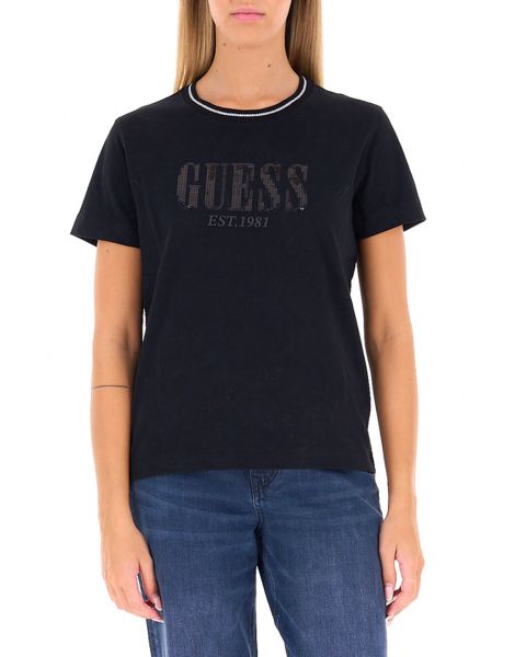 T-shirt con paillettes